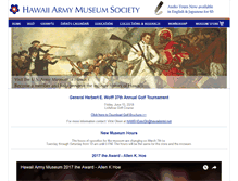 Tablet Screenshot of hiarmymuseumsoc.org